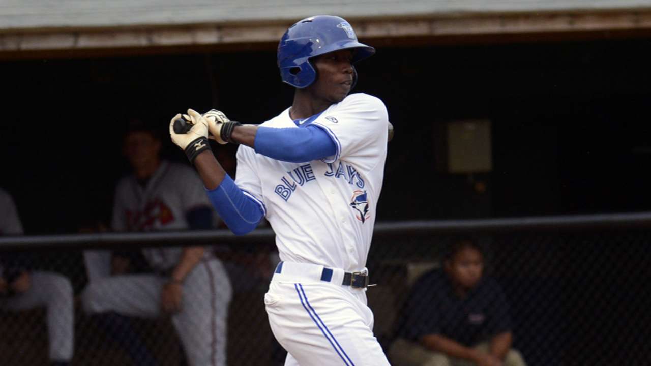 Blue Jays' top two hitting prospects go yard