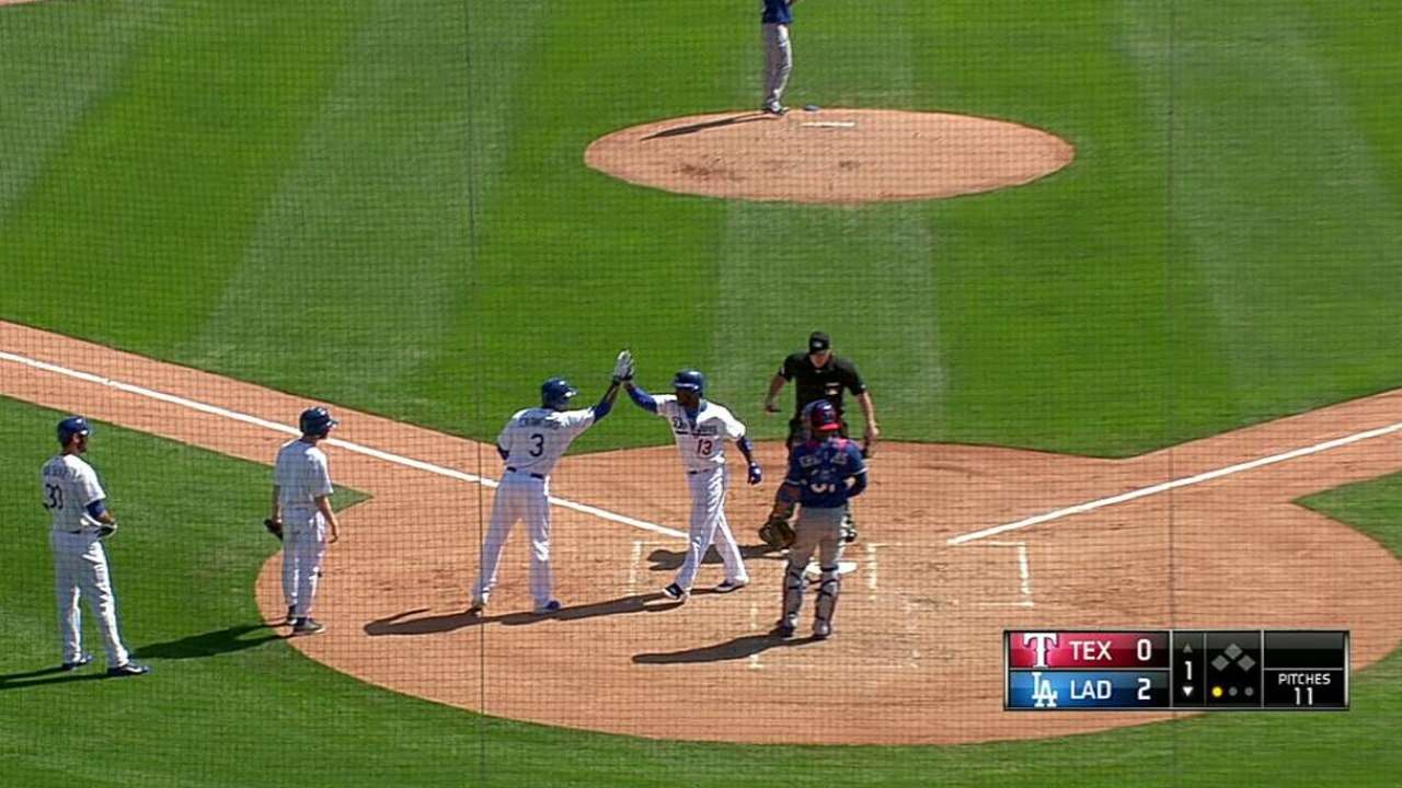 Ramírez pega HR en triunfo de Dodgers vs. Angels