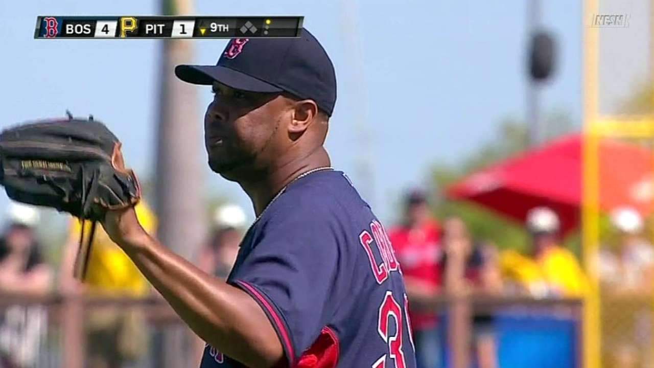 Following year off, Cordero refreshed, motivated