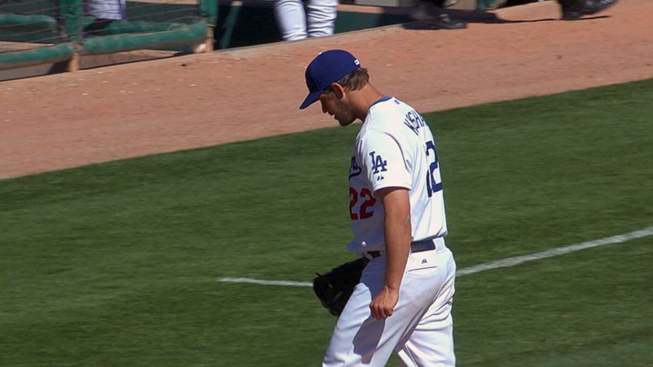 Kershaw mejora en derrota de Dodgers vs. Gigantes