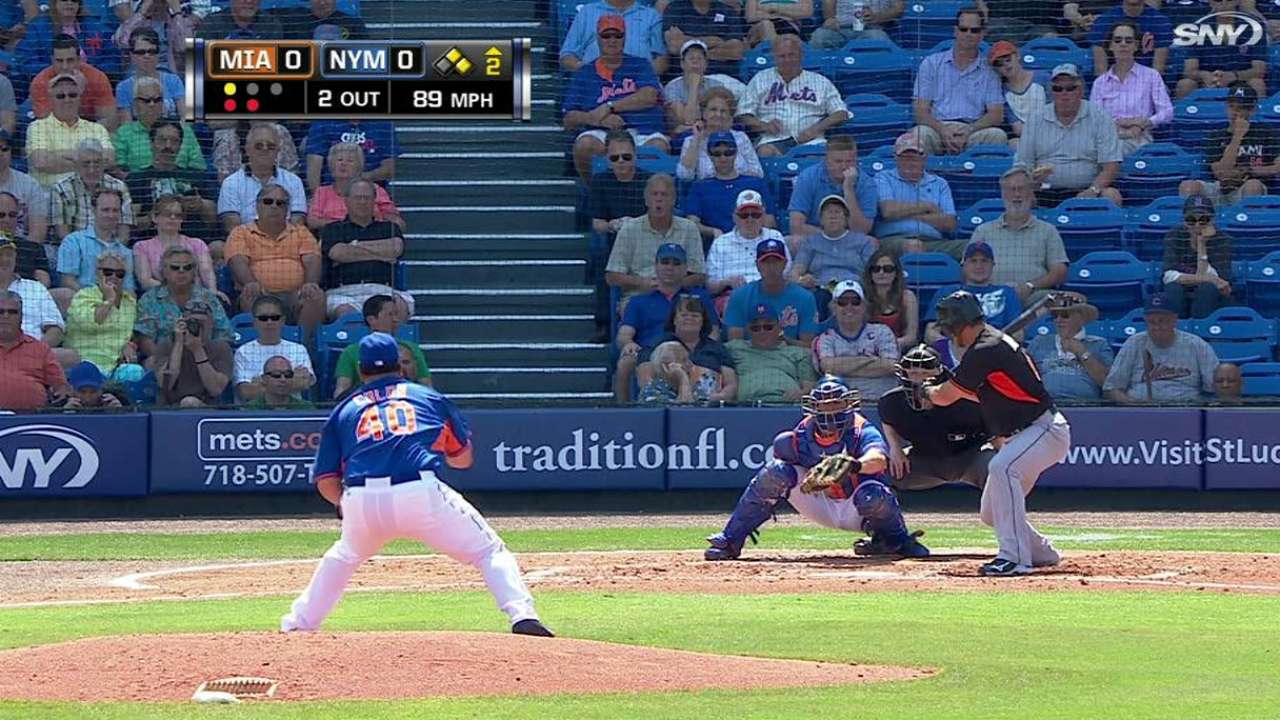 Mets get their first look at Colon in action