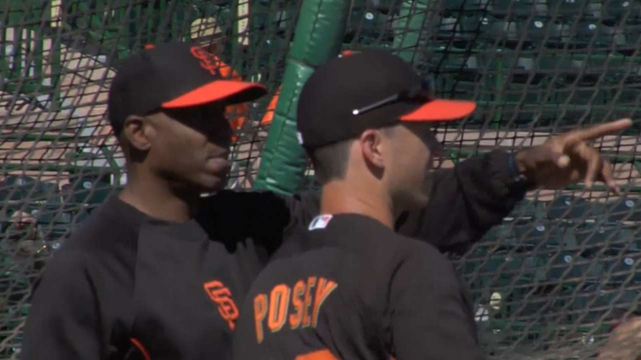 Bonds' hitting advice well-received by Giants