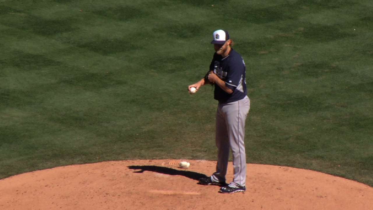 Cashner cruises through four in Padres' shutout