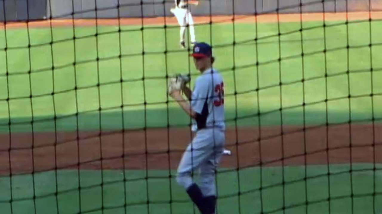 Rays prospect Stanek earns first win in Class A