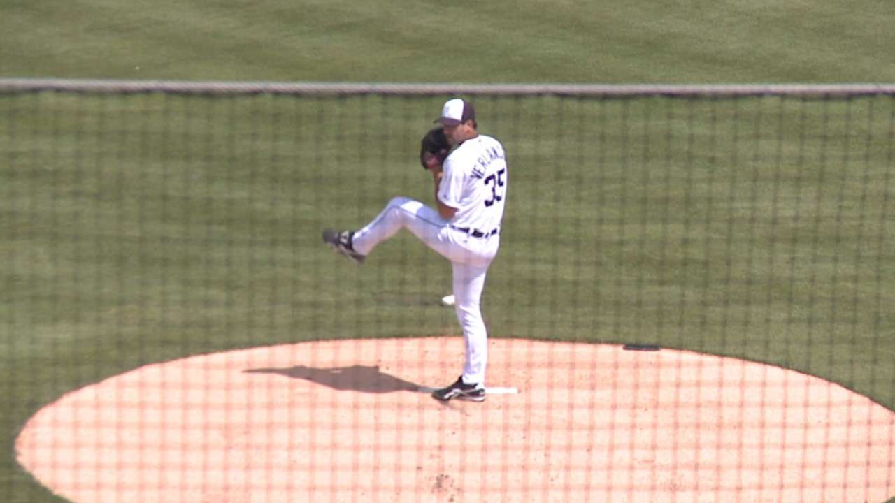 Verlander sails through first outing without a hitch