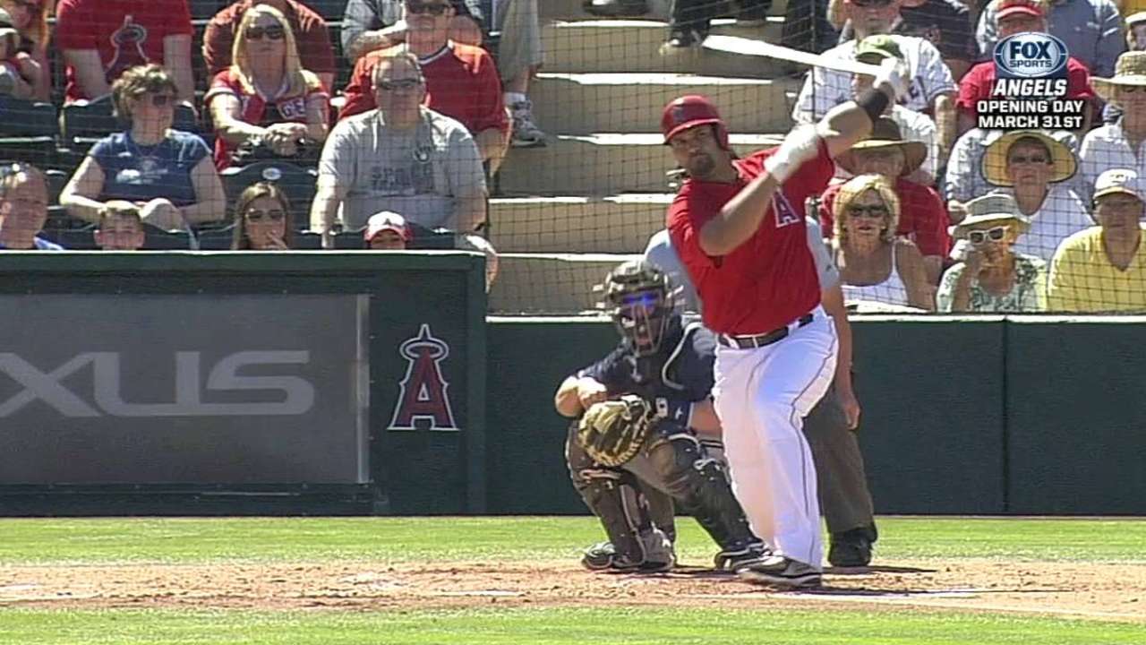 Spring numbers belie Pujols' improved health