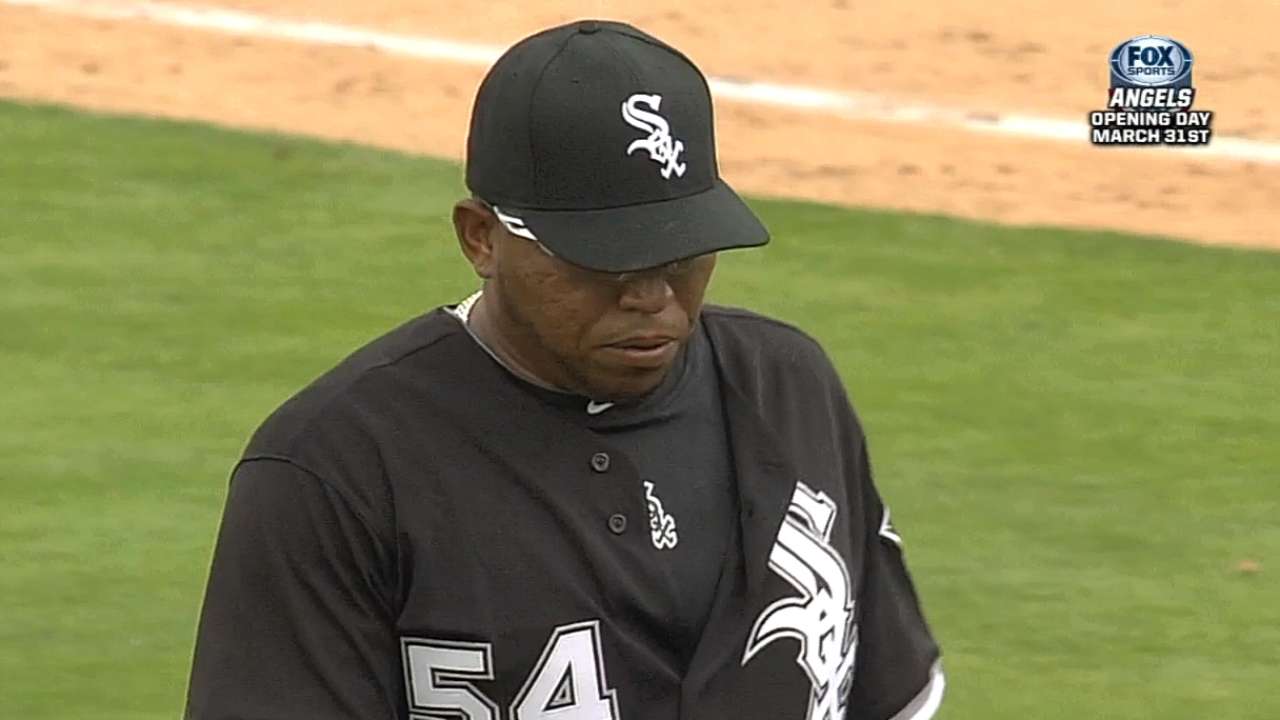 Belisario fans two in Cactus League debut