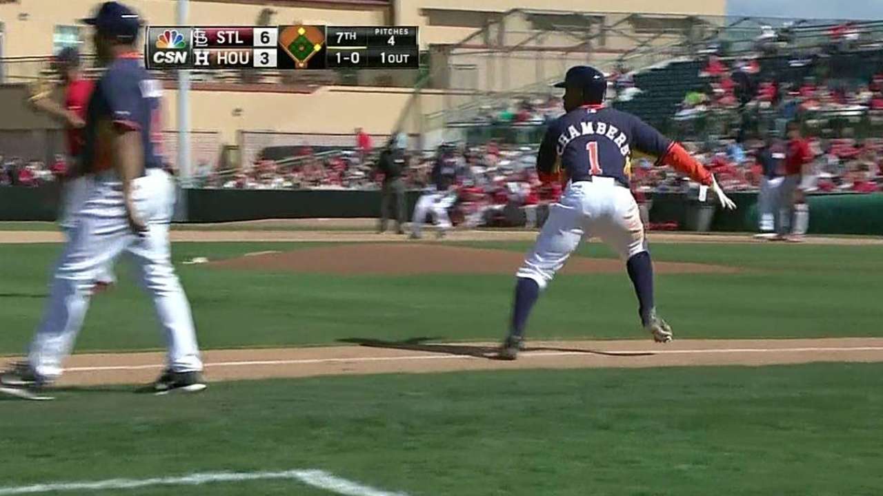 Minor Leaguer Chambers traded to Blue Jays