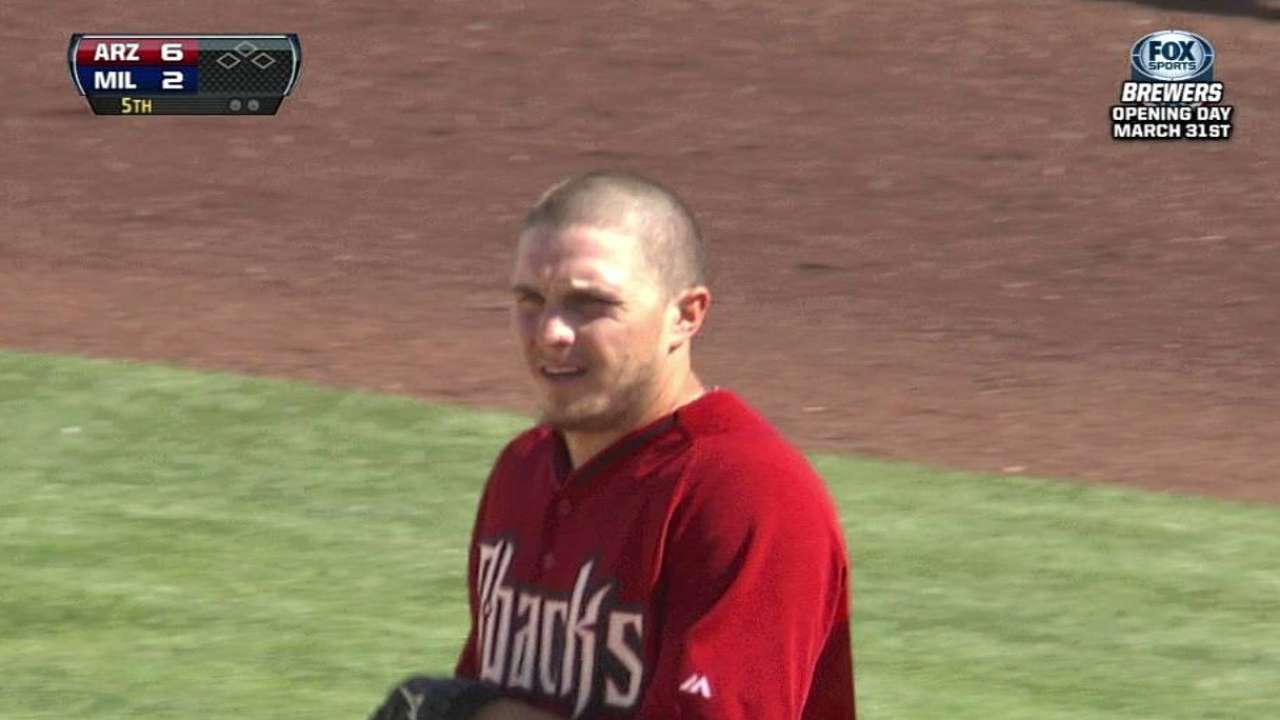 Goldschmidt luce pero D-backs caen con Cerveceros