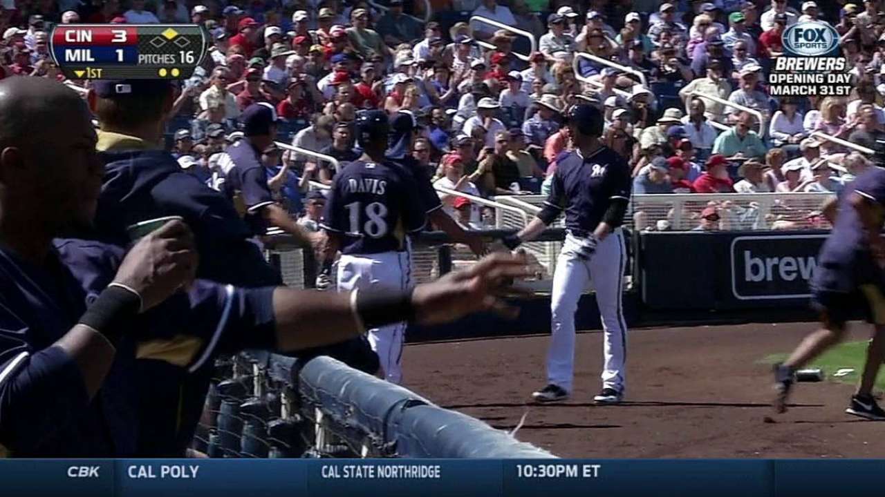 Braun, Aramis bring order to Brewers' batting order