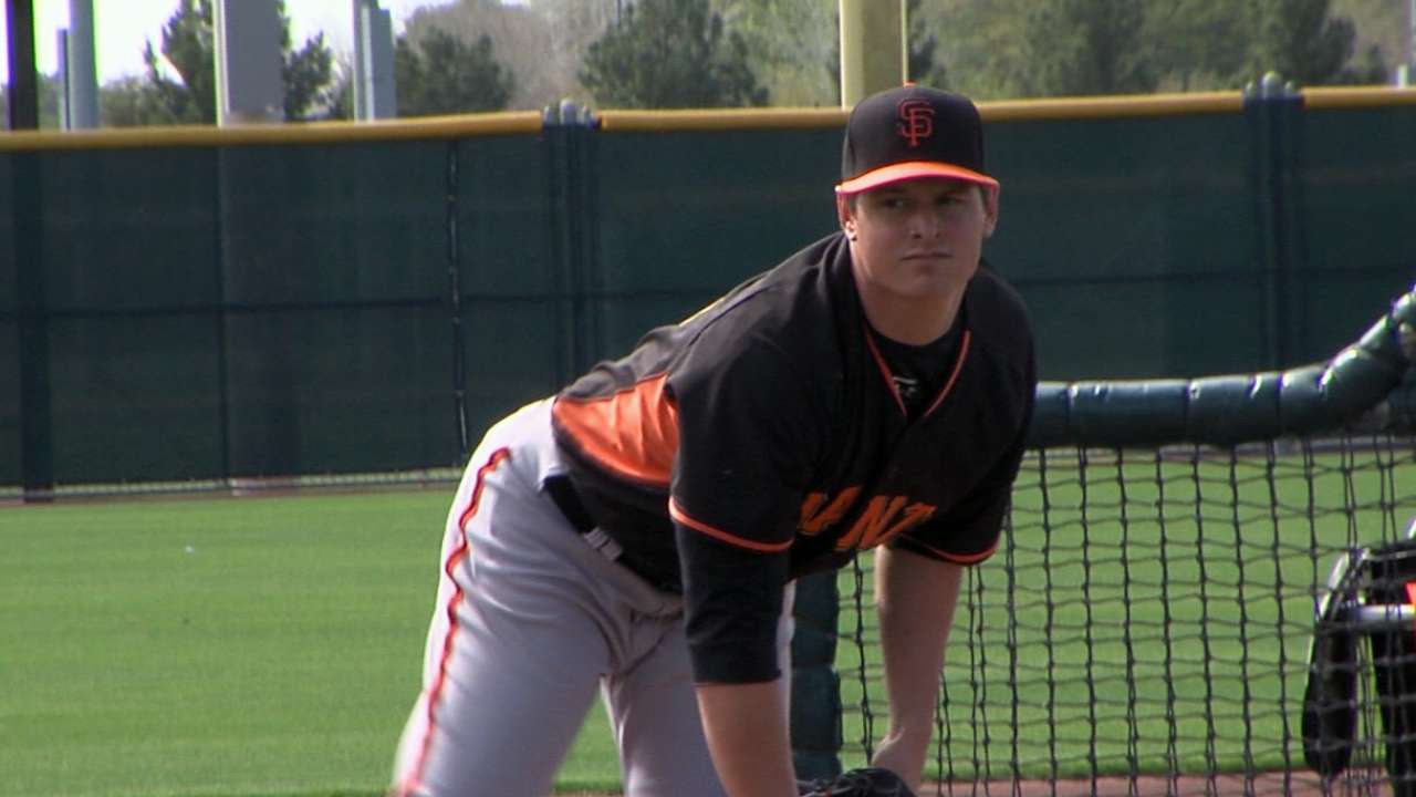 Giants flush with arms in Minor League system