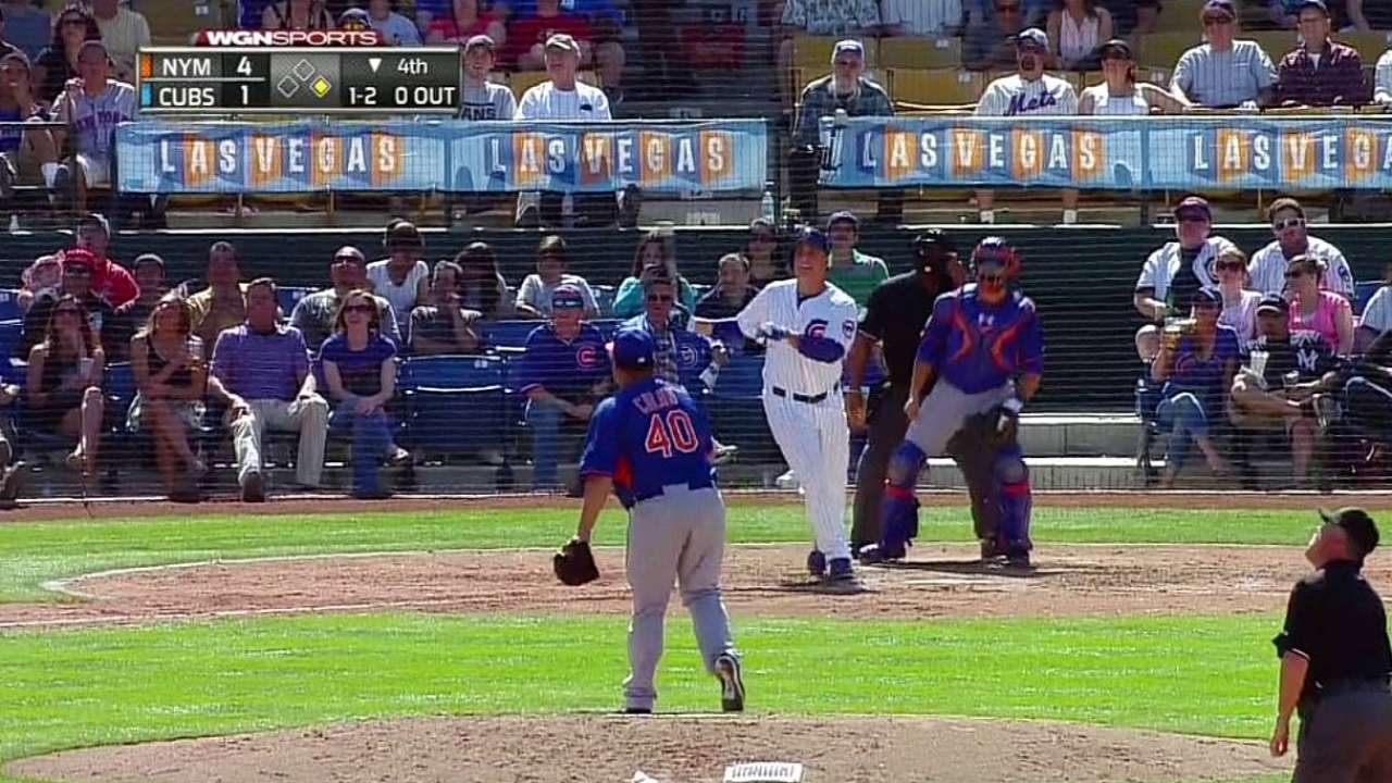 Rizzo hits first two spring homers in Vegas