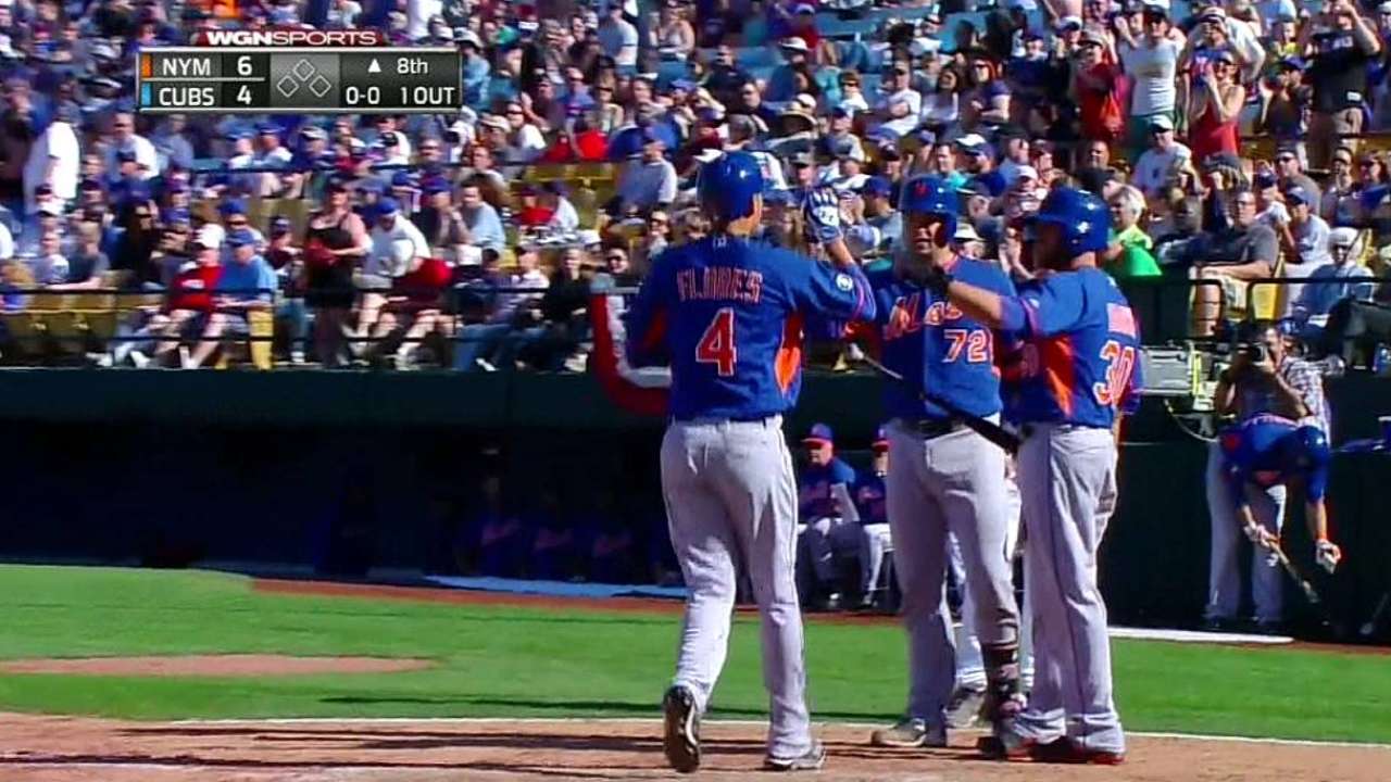 Flores, Brown lift Mets after Colon stumbles