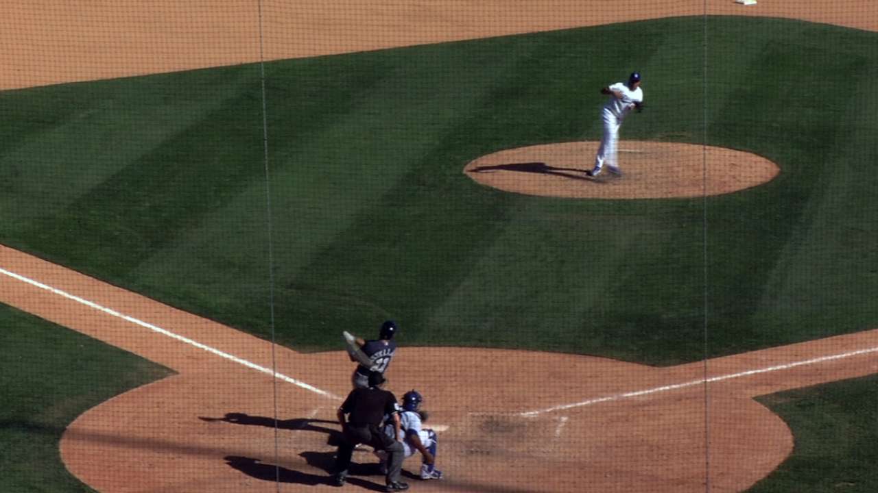 Castellanos' jack triggers big four-run inning