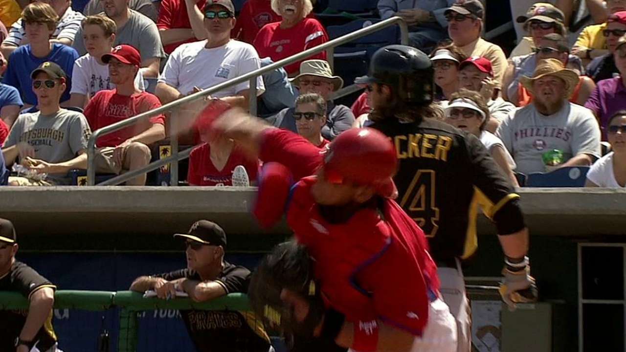 Phils' quiet bats can't back O'Sullivan against Bucs