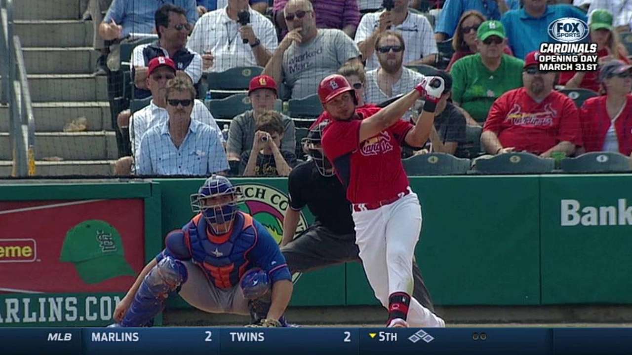 Cardinals look to break out against left-handers