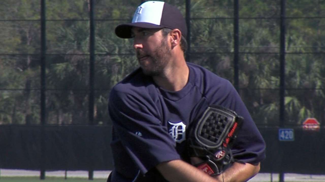 Verlander to be Tigers' Opening Day starter