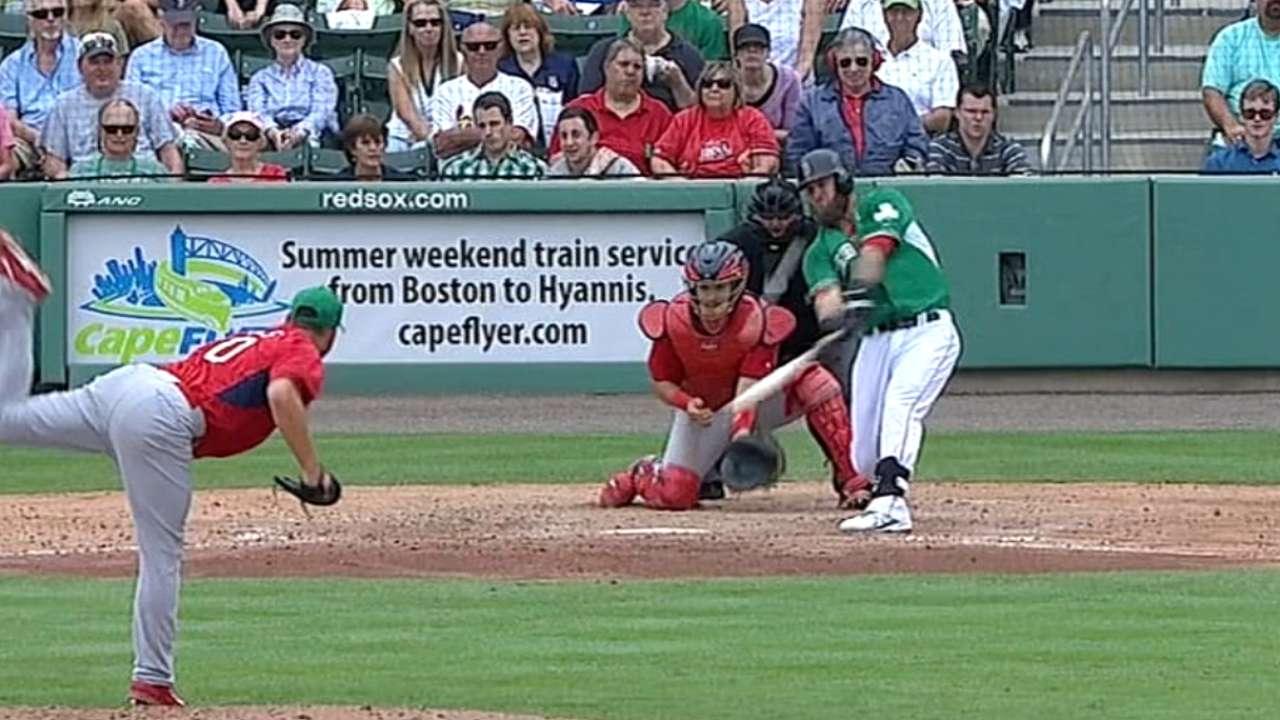 Pedroia, Napoli lead charge as Sox down Cards