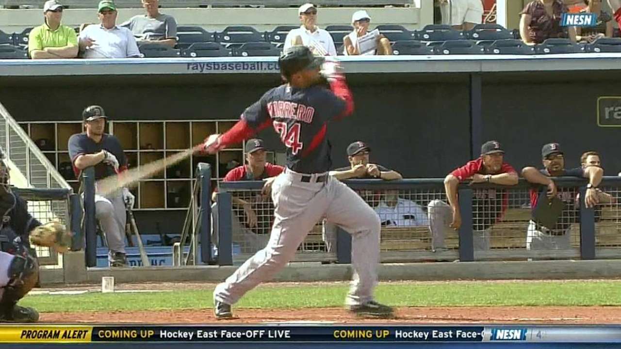 Marrero impressing Red Sox with glove