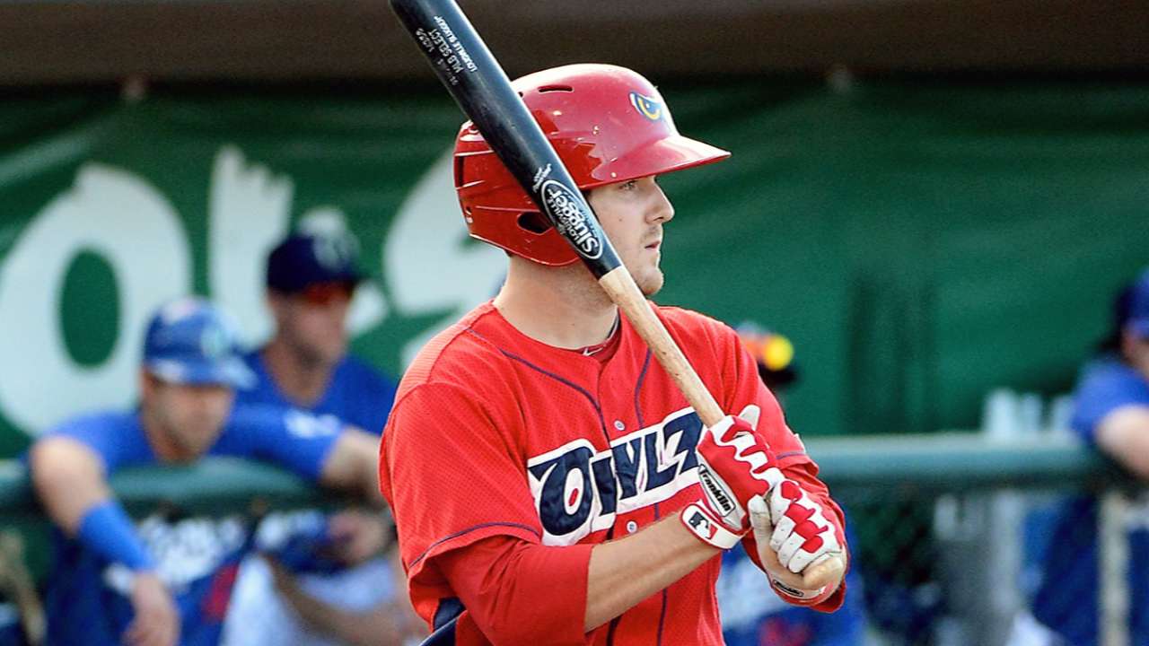 Outfield prospect Fish hits walk-off homer