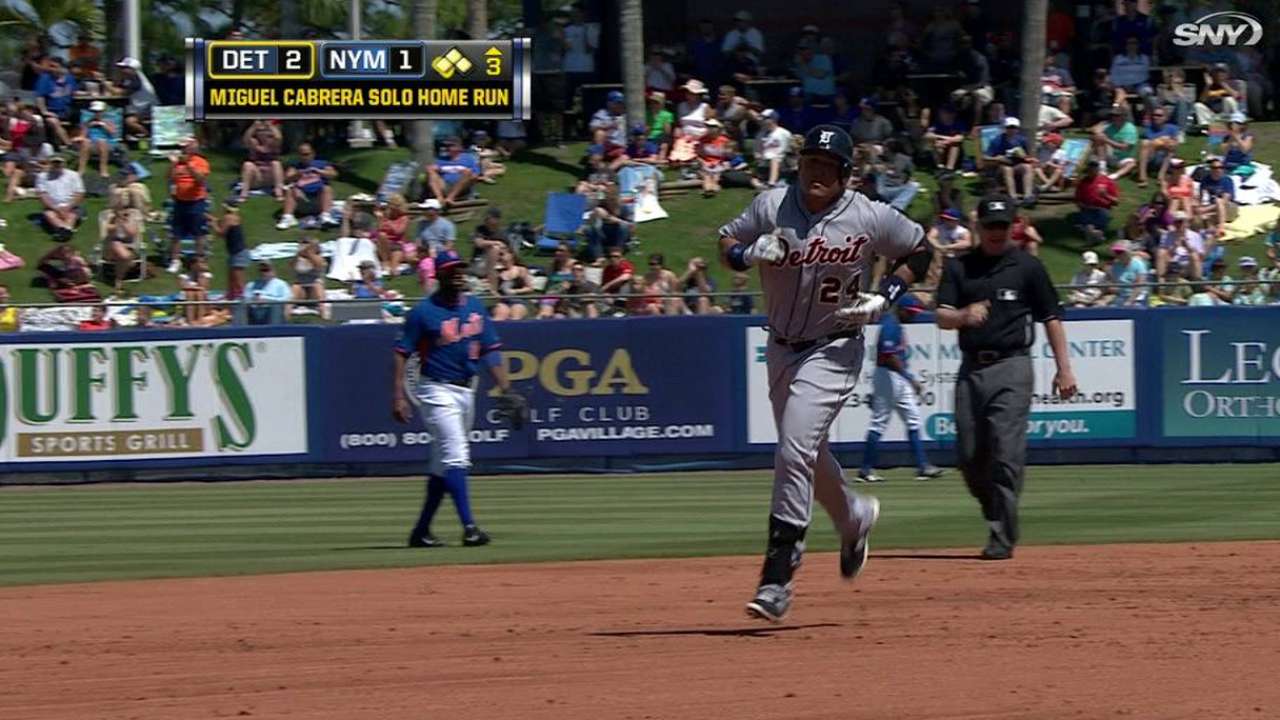 Miggy extends torrid Grapefruit League tear