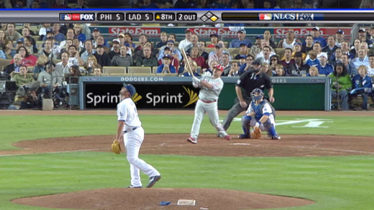 Stairs returns to site of 2008 NLCS heroics