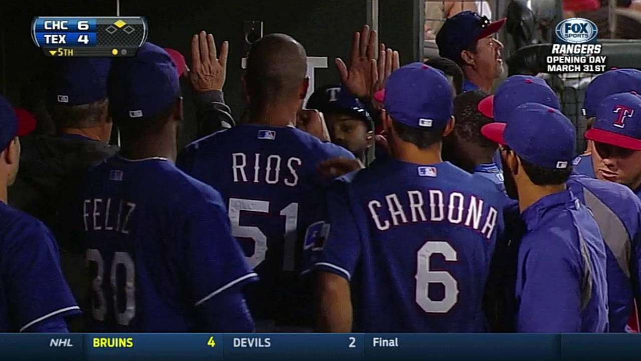 Choice gives Rangers walk-off win in bottom of the 10th