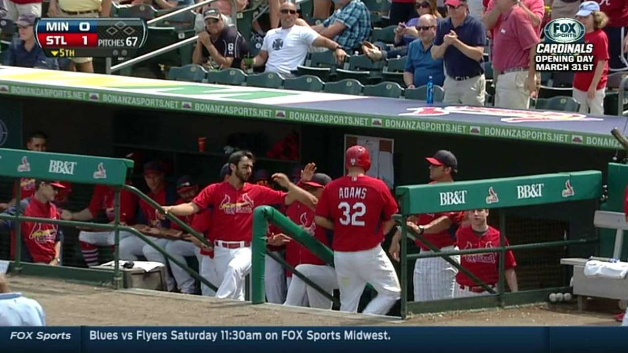 Martinez bolsters rotation case with start vs. Twins