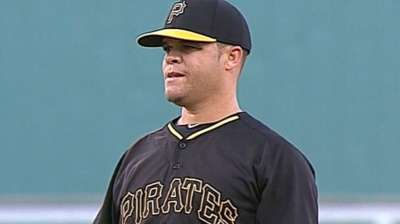 Wandy looks healthy on mound, in batter's box