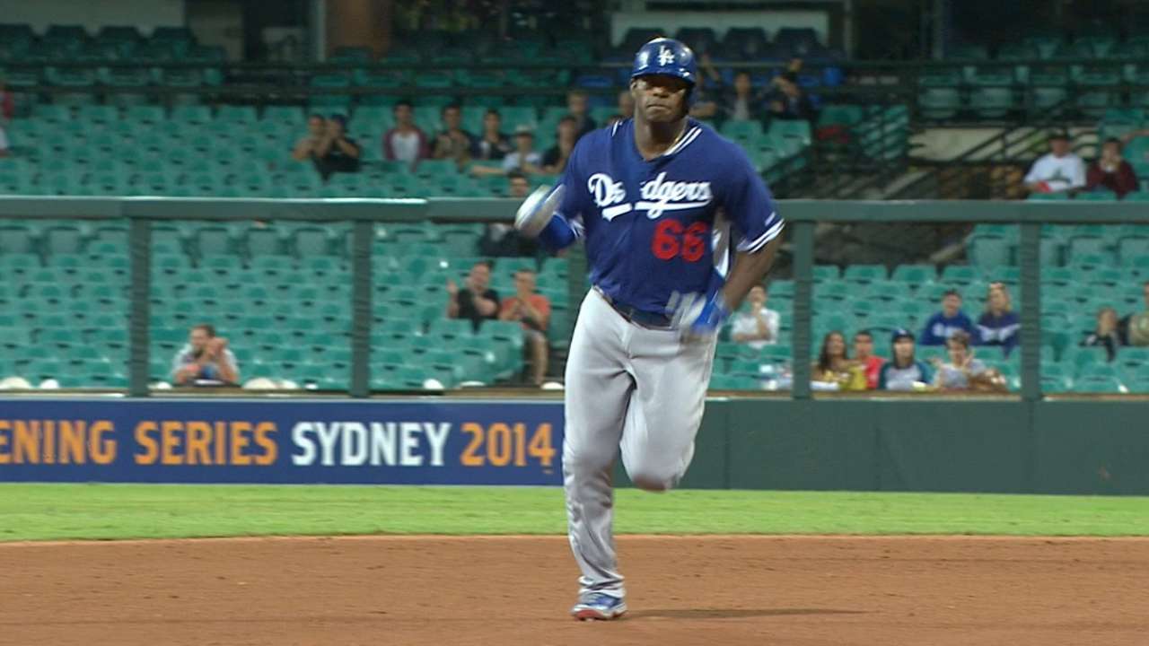 Puig leads comeback against Team Australia