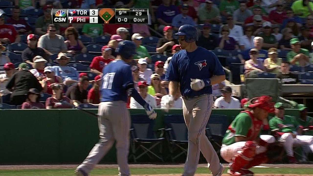 Kratz homers twice, Sierra once in Blue Jays' win