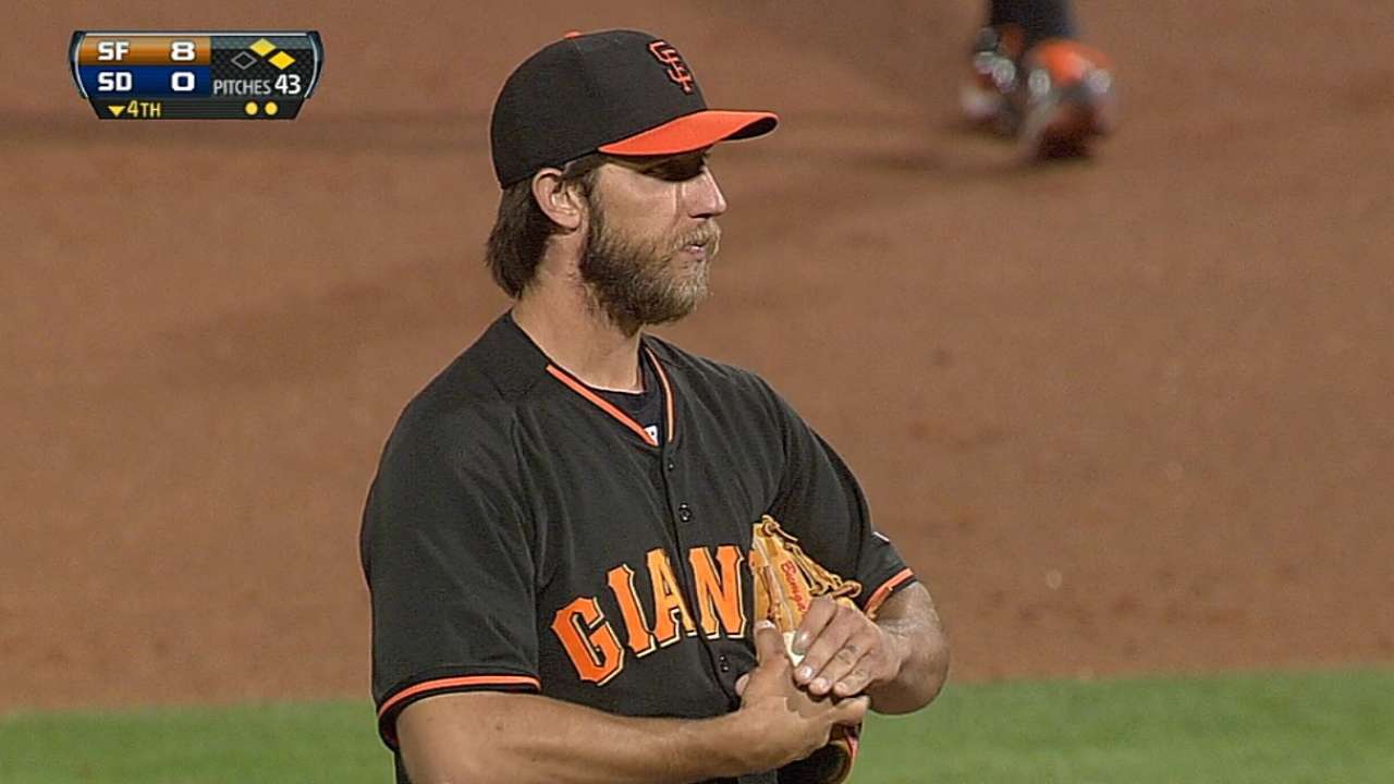 Posey's slam plenty of support for Bumgarner