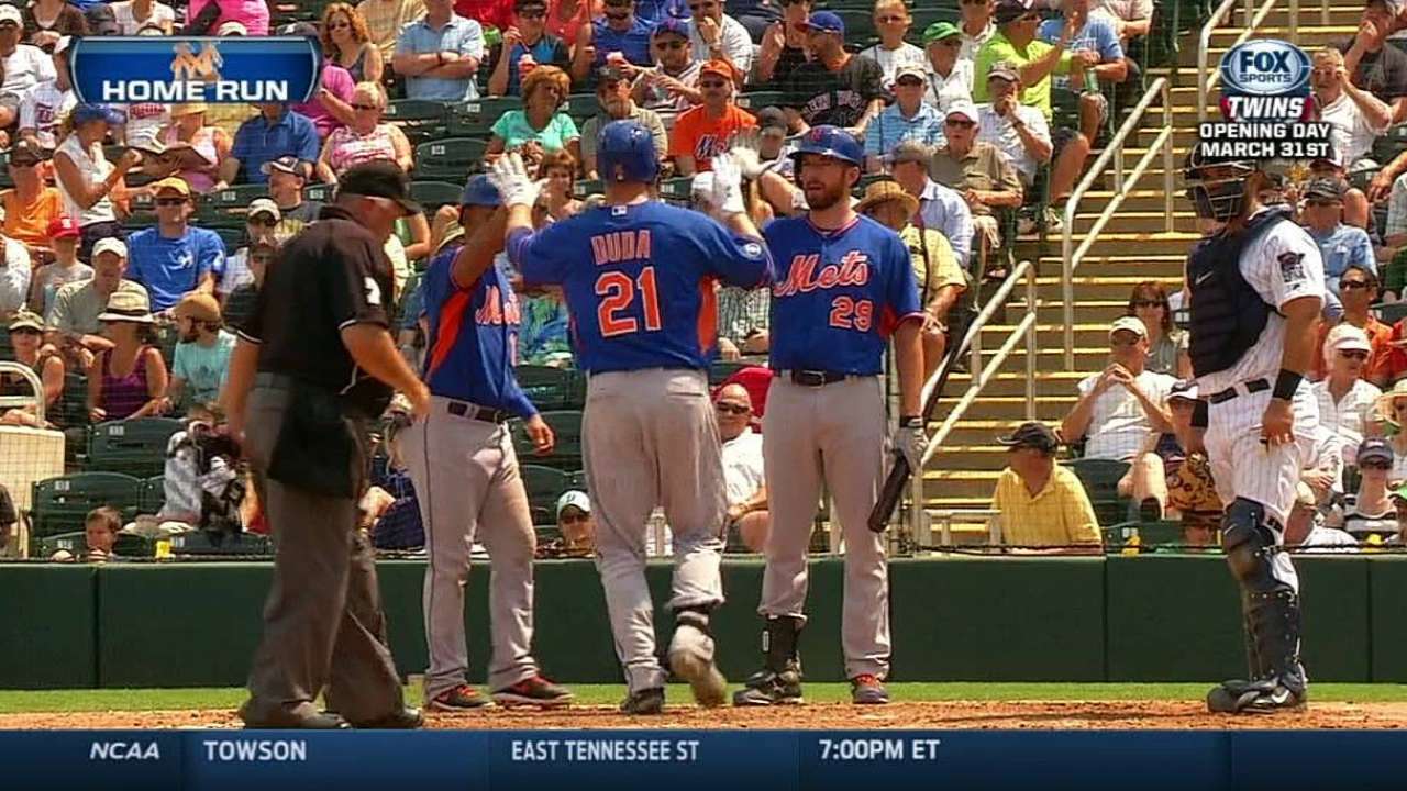Davis, Duda waging friendly first-base battle