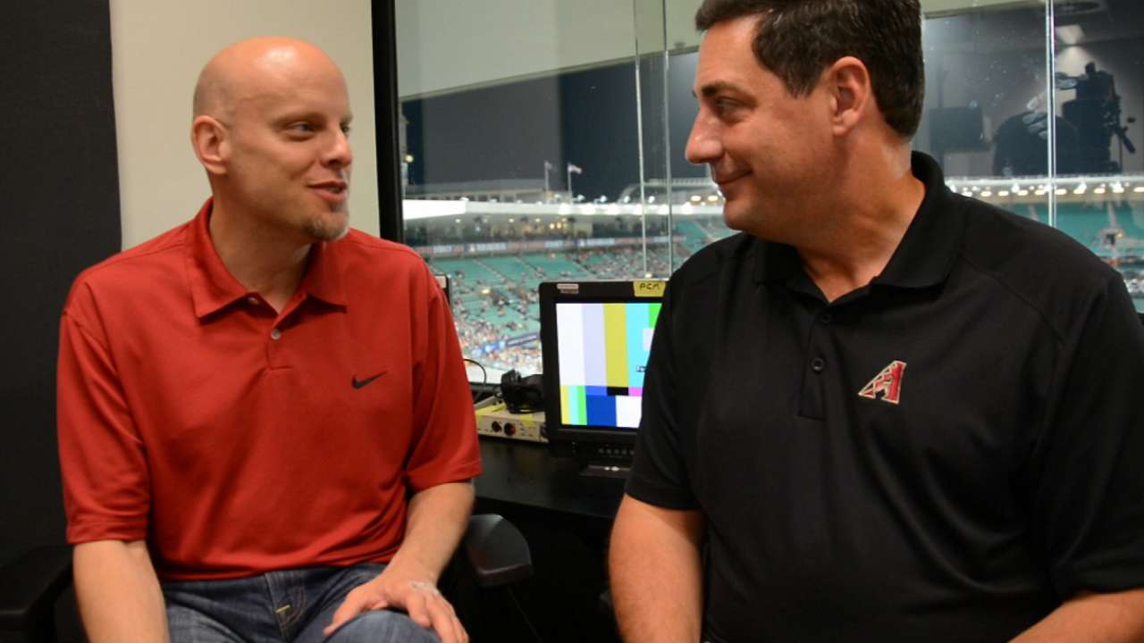 Berthiaume talks D-backs as 2014 gets underway