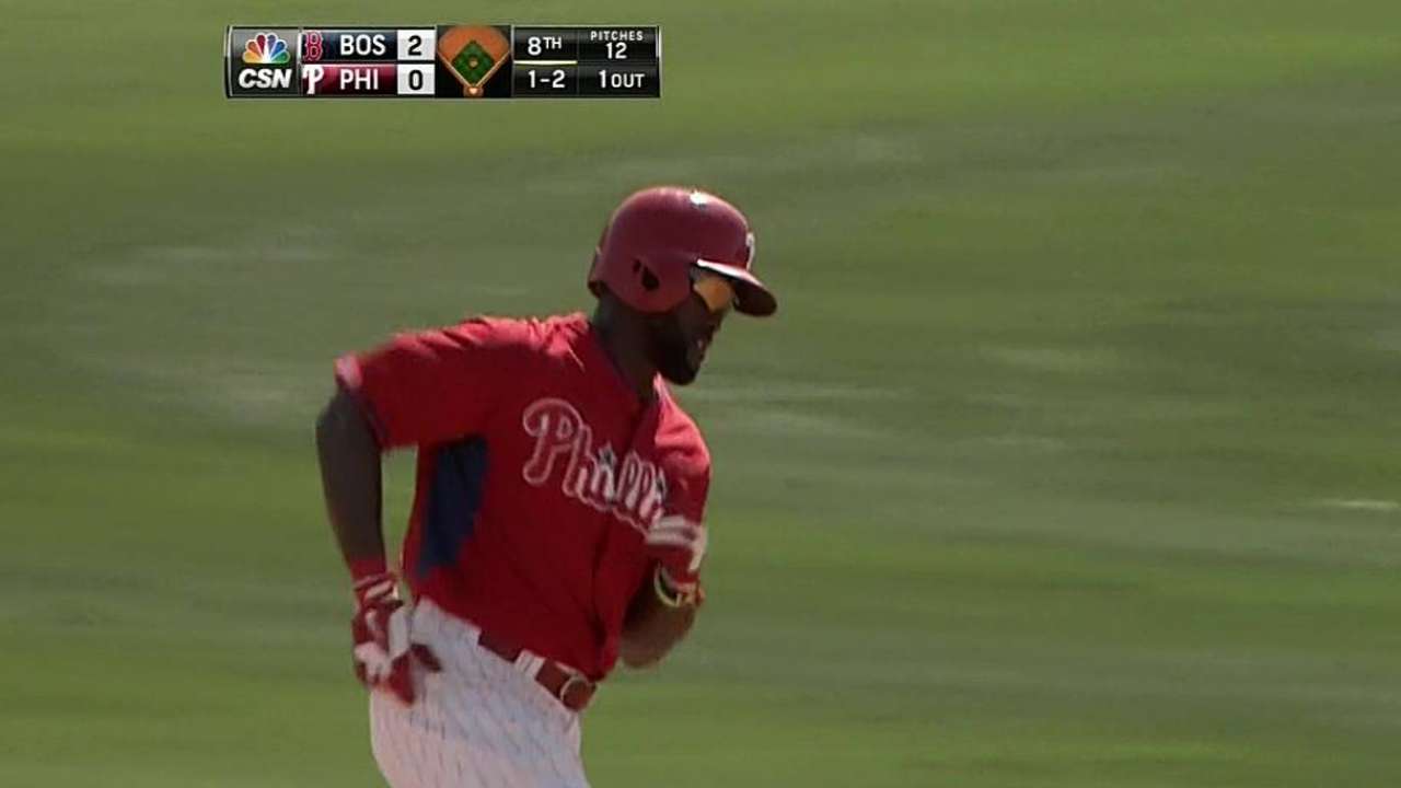 Brown at DH, Gwynn in left for Phils in opener