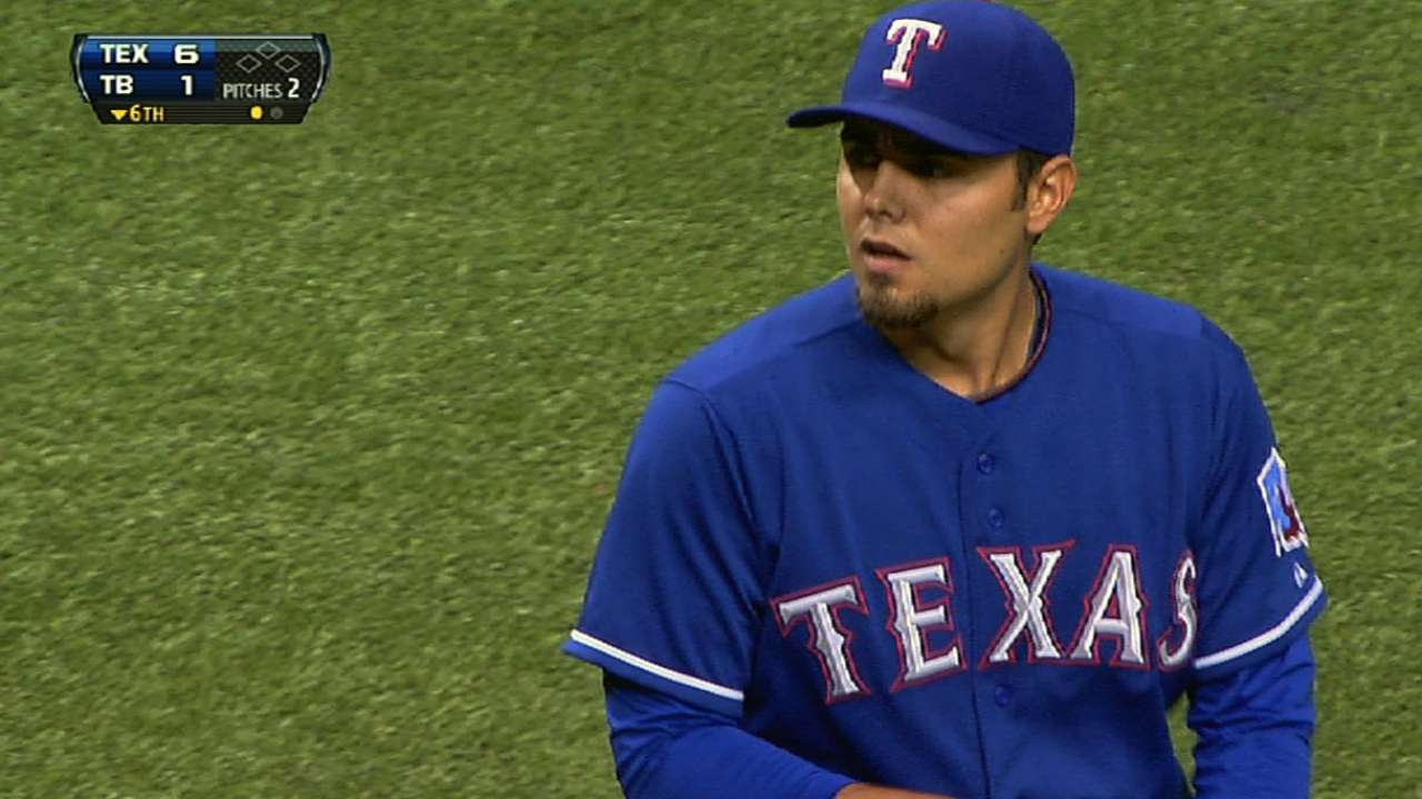 Soria, a candidate to close, has been impressive