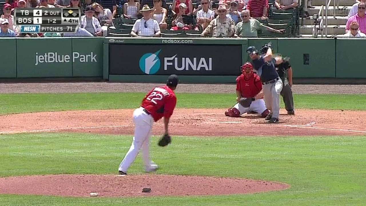 Doubront struggles for second straight outing