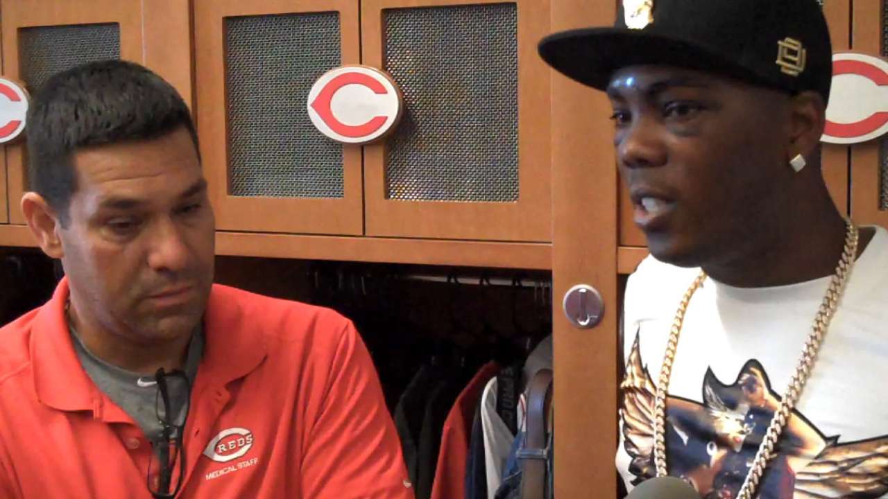 Aroldis resuming light workout sessions