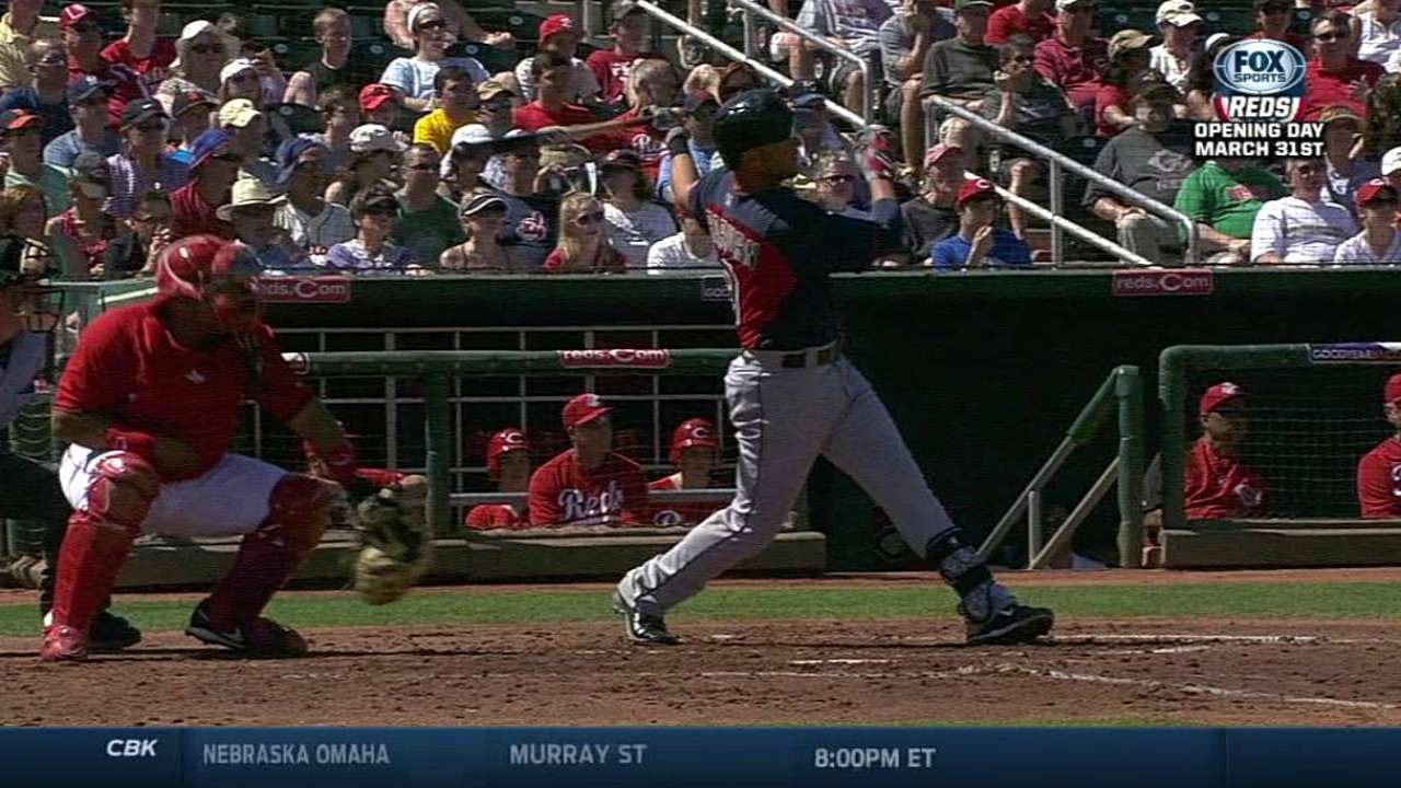 Indians powerful in Carrasco's rotation bid