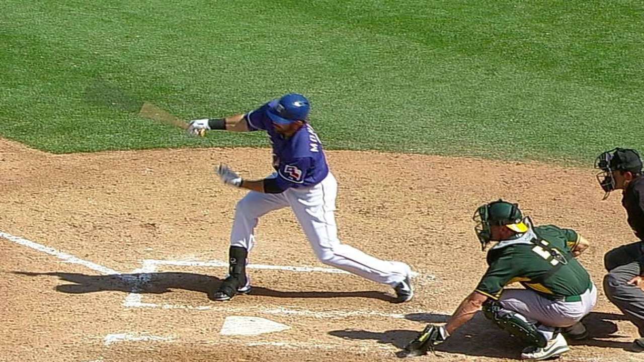 Moreland gets start at DH vs. Phils lefty Lee