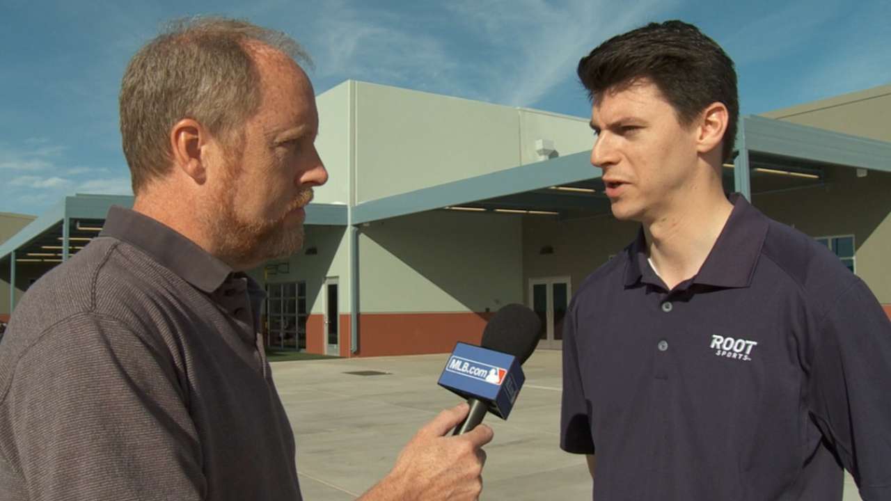 MLB.com sits down with Aaron Goldsmith