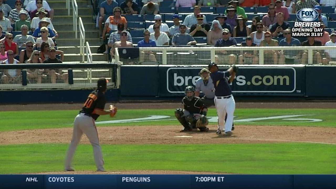 Peralta contributes homer to strong pitching