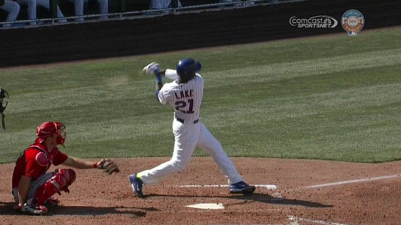 Lake muestra poder pero Cubs caen ante Angelinos