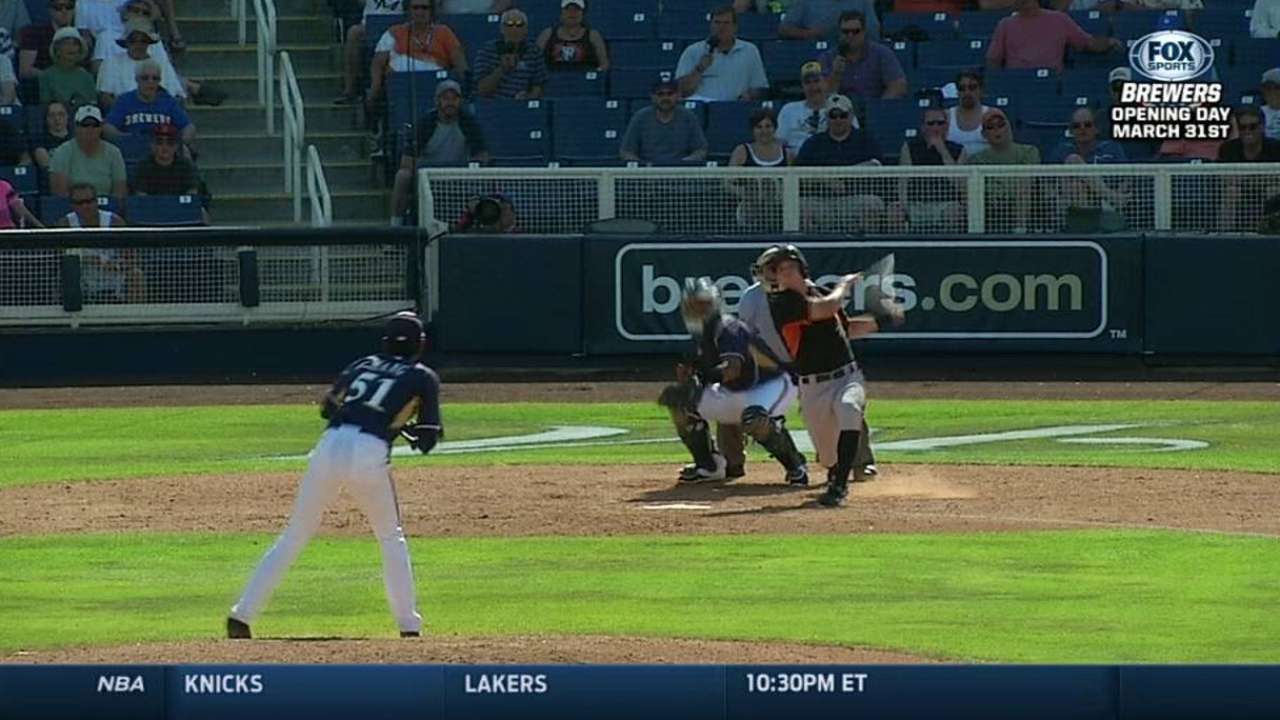 Brown, Bochy's son among Giants' new callups