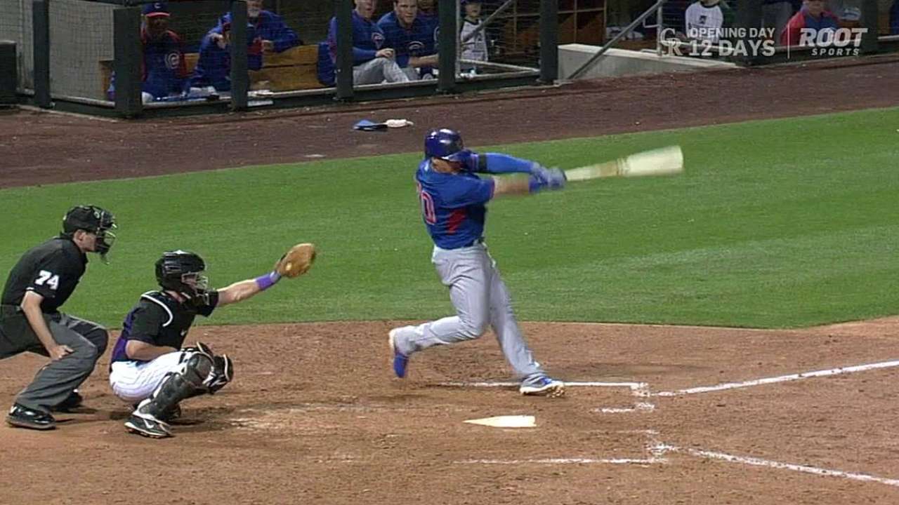 Villanueva strikes out eight while Baez homers