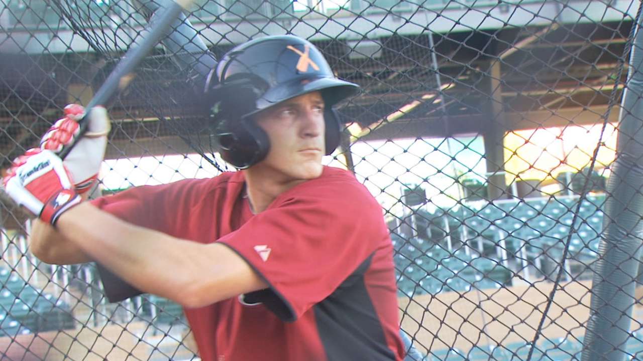 Prospect Ahmed homers amid five-hit game