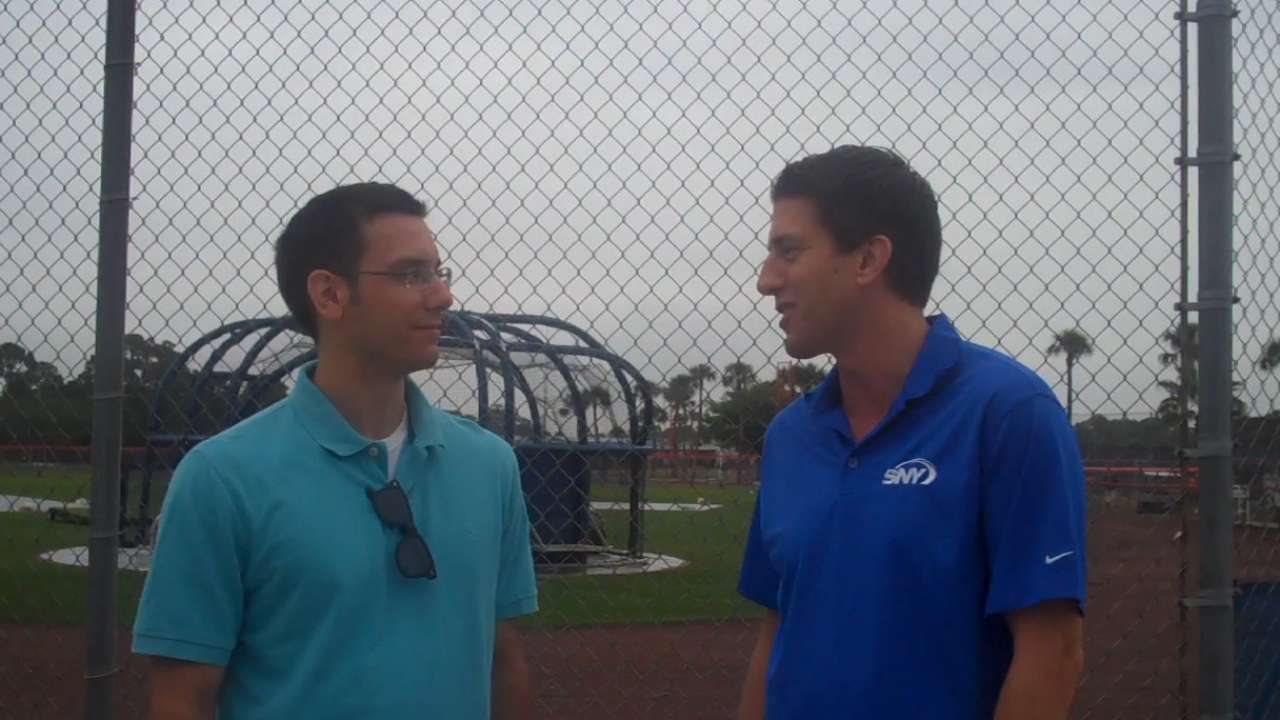 Burkhardt breaks down his job, Mets' chances