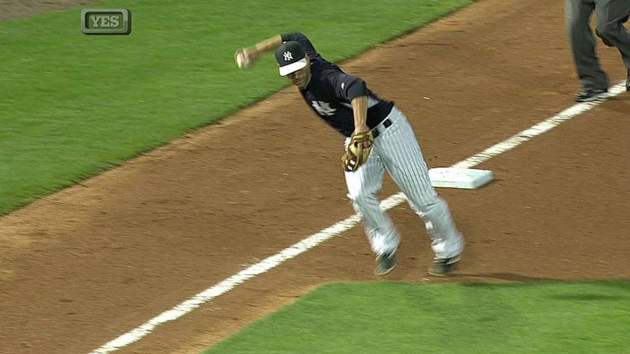 Sizemore rewarded with start at third base