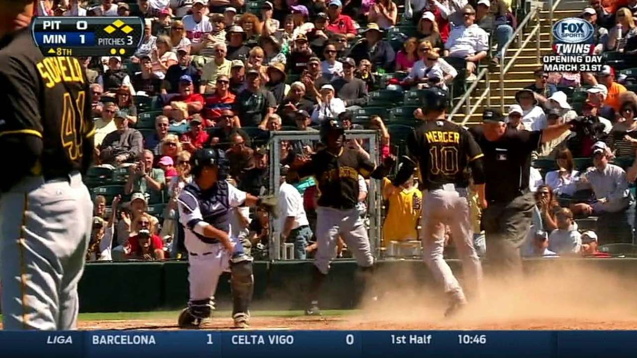 Bucs confident Snider can reach base in No. 2 spot