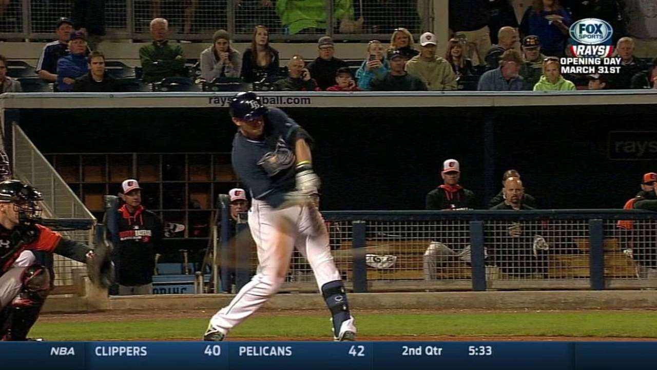 Reacción de Rays termina en empate con Orioles